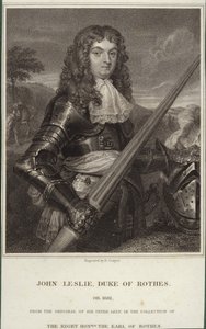 ロセス公ジョン・レスリーの肖像 作： ピーター・レリー